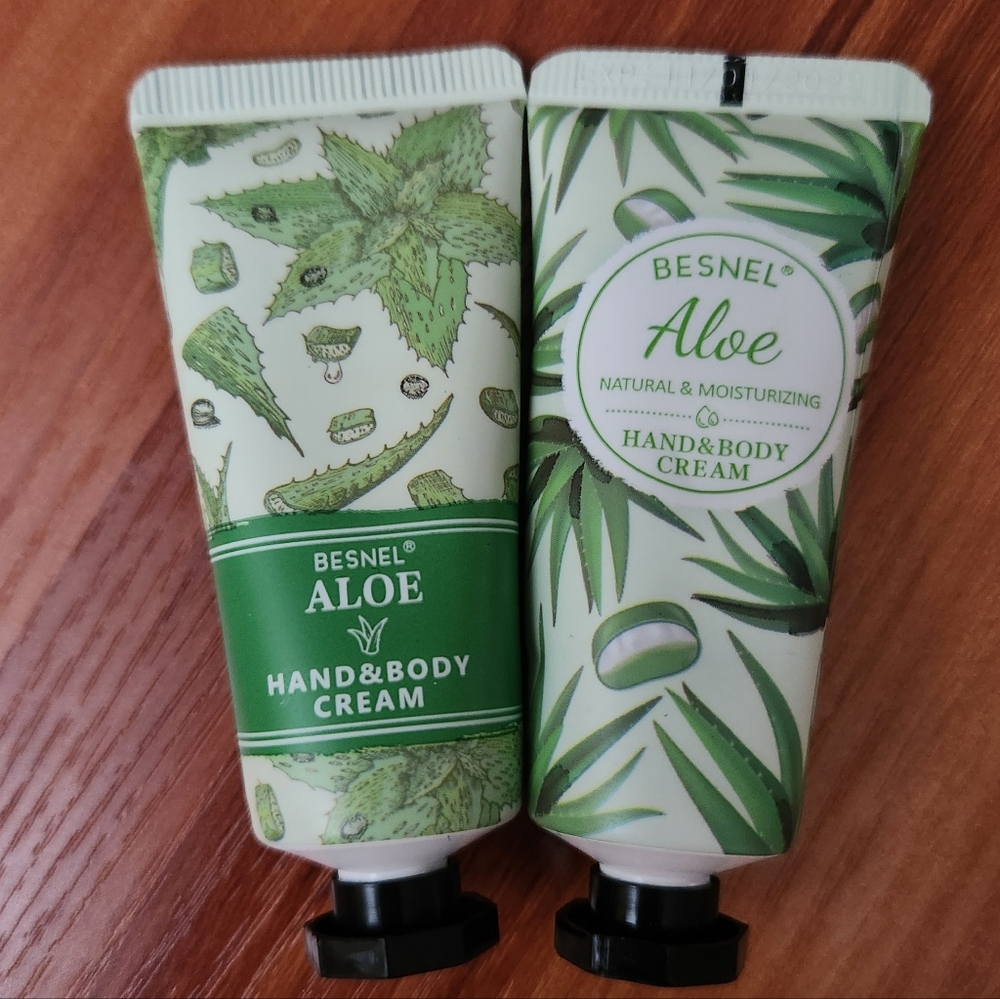 Besnel Aloe Hand & Body Cream-Set of 2